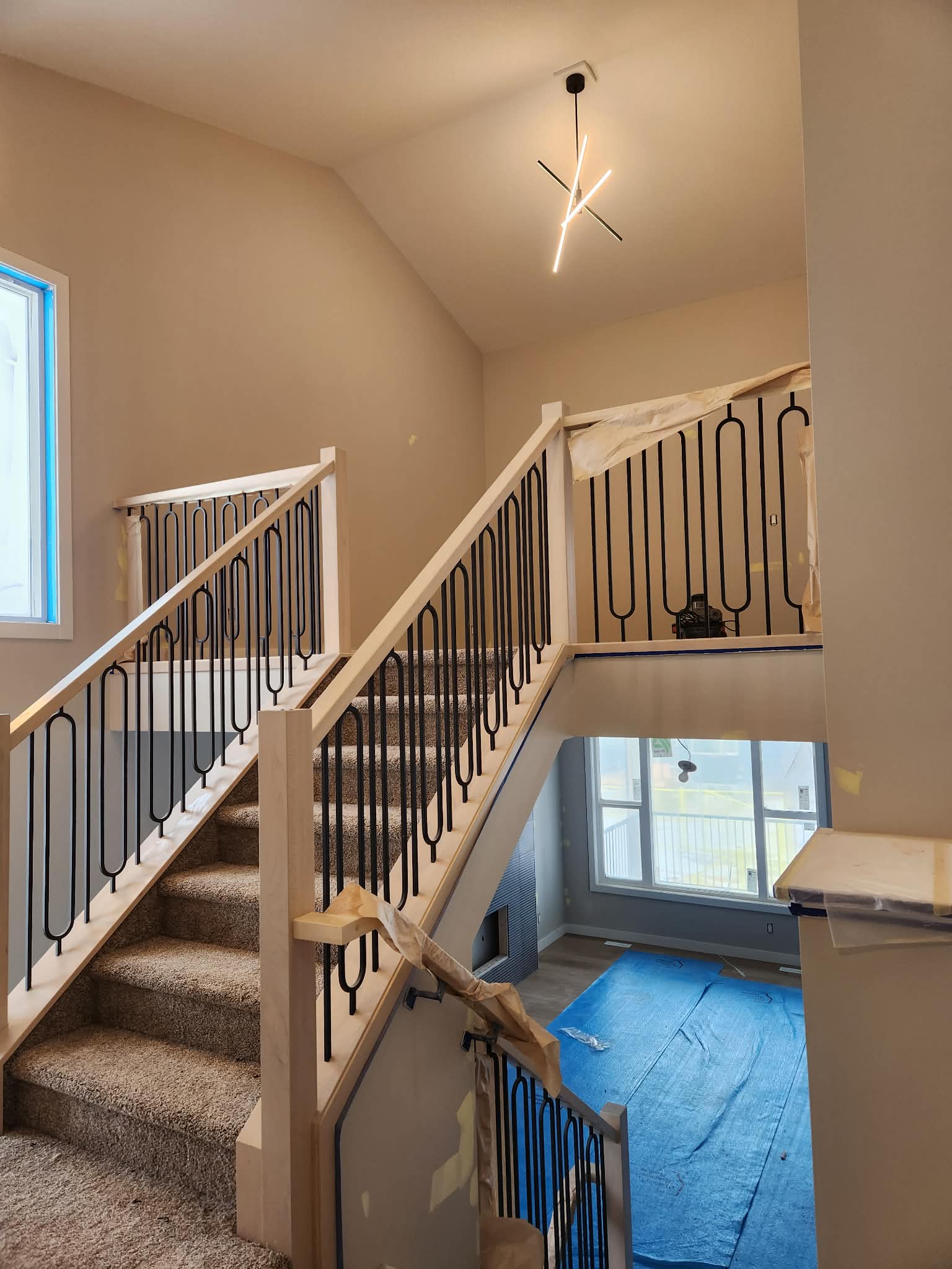 Residential drywall installation