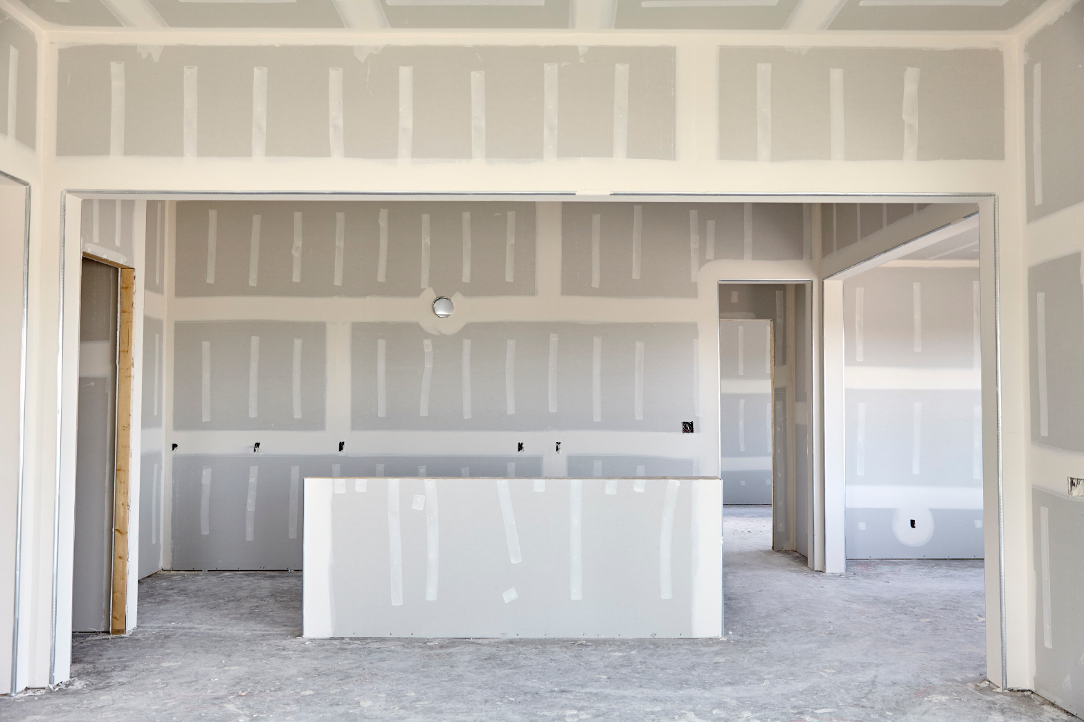 Drywall finishing techniques