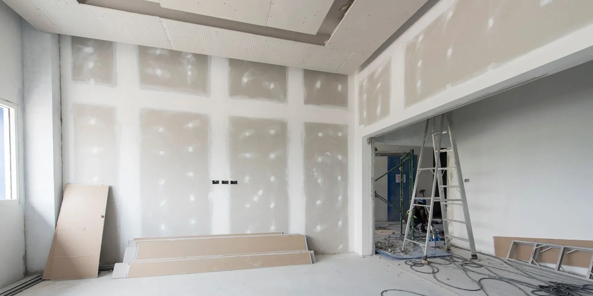 Residential drywall finishing